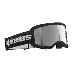 Alpinestars Vision 3 Wordmark Goggle Kross Gözlüğü Siyah / Gümüş - Alpinestars (1)