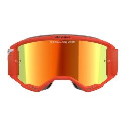 Alpinestars Vision 5 Corp Goggle Kross Gözlüğü Oranj / Kırmızı - 4