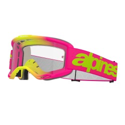 Alpinestars Vision 5 Wordmark Goggle Kross Gözlüğü Pembe / Sarı 