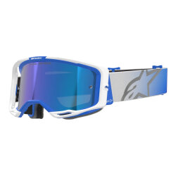 Alpinestars Vision 8 Corp Goggle Kross Gözlüğü Mavi / Beyaz 