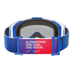 Alpinestars Vision 8 Corp Goggle Kross Gözlüğü Mavi / Beyaz - 4