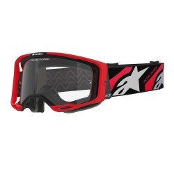 Alpinestars Vision 8 Luar Goggle Kross Gözlüğü Kırmızı / Siyah - 1