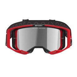 Alpinestars Vision 8 Luar Goggle Kross Gözlüğü Kırmızı / Siyah - Alpinestars