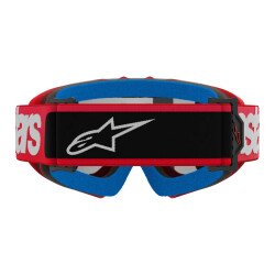 Alpinestars Vision Youth Blaze Genç / Çocuk Goggle Kross Gözlüğü Kırmızı - 4