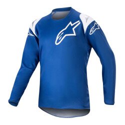 Alpinestars Youth Racer Narin Genç Kros Motosiklet Jerseyi Mavi / Beyaz - 1