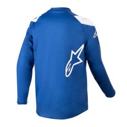 Alpinestars Youth Racer Narin Genç Kros Motosiklet Jerseyi Mavi / Beyaz - 2