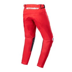 Alpinestars Youth Racer Narin Genç Kros Motosiklet Pantolonu Kırmızı / Beyaz - 2