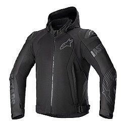 Alpinestars Zaca Air Yazlık Korumalı Motosiklet Montu Siyah / Siyah - Alpinestars