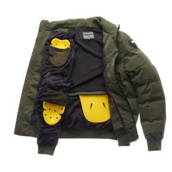 GARAJJ Blauer College Korumalı Motosikletçi Montu Mavi - Blauer HT (1)