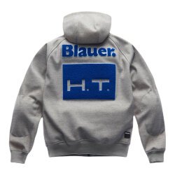 Blauer Easy Men Open Hoody Korumalı Motosiklet Montu Gri / Mavi - 2
