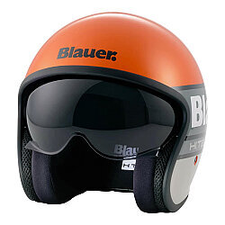 Blauer Pilot 4.0 Açık Motosiklet Kaskı Oranj / Gri - Blauer HT