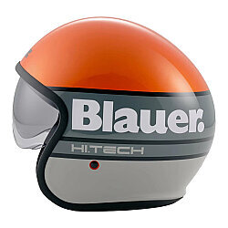 Blauer Pilot 4.0 Açık Motosiklet Kaskı Oranj / Gri - Blauer HT (1)