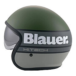 Blauer Pilot 4.0 Açık Motosiklet Kaskı Yeşil / Gri - Blauer HT (1)