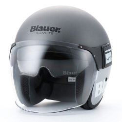Blauer Pod 06 Açık Motosiklet Kaskı Titanyum - 1