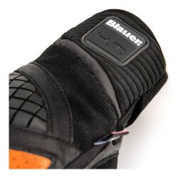 Blauer Urban Sport Korumalı Deri Motosiklet Eldiveni Siyah - 2