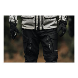 Clover ADV Korumalı Kadın Motosiklet Pantolonu (Kısa Bacak) Siyah - 4