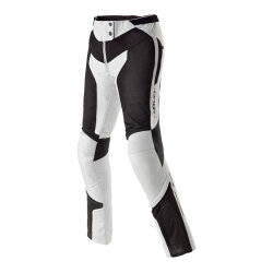 Clover Airjet-6 Korumalı Yazlık Kadın Motosiklet Pantolonu Siyah / Gri - Clover