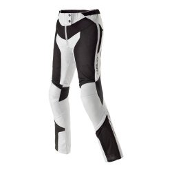 Clover Airjet-6 Korumalı Yazlık Kadın Motosiklet Pantolonu Siyah / Gri - Clover
