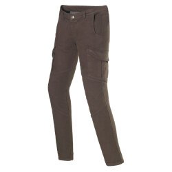Clover Cargo-Pro Korumalı Motosiklet Pantolonu Kahverengi - 1