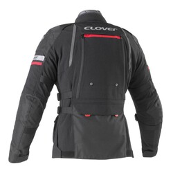 Clover GTS-4 Airbag Kadın Korumalı Motosiklet Montu Siyah - 2