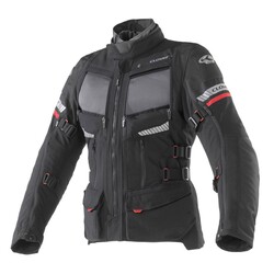 Clover GTS-4 Airbag Kadın Korumalı Motosiklet Montu Siyah - 3
