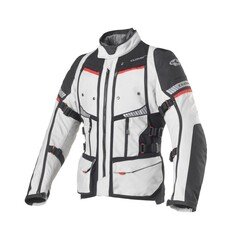 Clover GTS-4 Airbag Korumalı Motosiklet Montu Gri - 1
