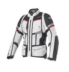Clover GTS-4 Airbag Korumalı Motosiklet Montu Gri - 3