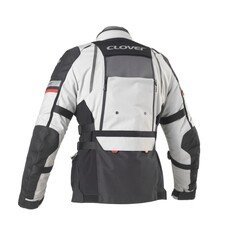 Clover GTS-4 Airbag Korumalı Motosiklet Montu Gri - 9