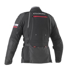 Clover GTS-4 Airbag Korumalı Motosiklet Montu Siyah - 2