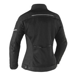 Clover Netstyle-3 WP Korumalı Kadın Motosiklet Montu Siyah - 2