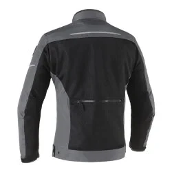 Clover Netstyle-3 WP Korumalı Motosiklet Montu Siyah / Gri / Kırmızı - 2