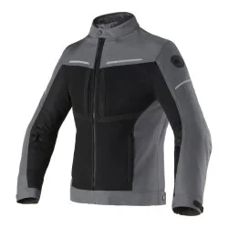 Clover Netstyle-3 WP Korumalı Motosiklet Montu Siyah / Gri / Kırmızı - 1