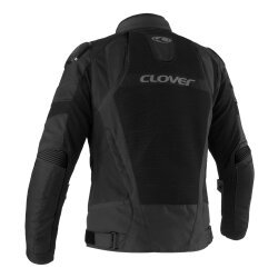 Clover Rainjet-3 WP Korumalı Motosiklet Montu Siyah - 2