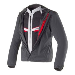 Clover Rainjet-3 WP Korumalı Motosiklet Montu Siyah - 3
