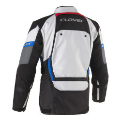 Clover Rally Pro WP Korumalı Motosiklet Montu Siyah / Gri - 2