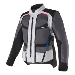 Clover Rally Pro WP Korumalı Motosiklet Montu Siyah / Gri - 5