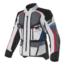 Clover Rally Pro WP Korumalı Motosiklet Montu Siyah / Gri - 1