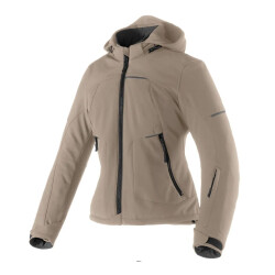 GARAJJ Clover Rambla WP Korumalı Kadın Motosiklet Montu Bej 