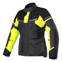GARAJJ Clover Scout-4 WP Korumalı Motosiklet Montu Gri / Sarı / Siyah - 1
