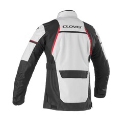 Clover Storm-3 WP Korumalı Motosiklet Montu Gri - 2