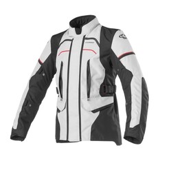 Clover Storm-3 WP Korumalı Motosiklet Montu Gri - 3