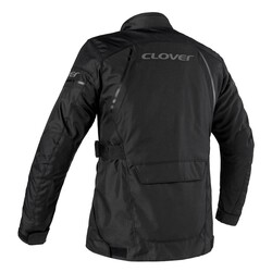 GARAJJ Clover Storm-4 WP Korumalı Motosiklet Montu Siyah - Clover (1)