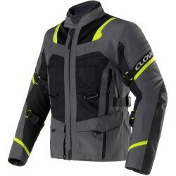 Clover Ventouring-4 WP Korumalı Motosiklet Montu Gri / Siyah / Kırmızı 