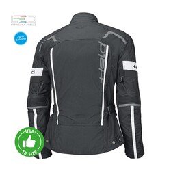 Held 4-Touring II Korumalı Çocuk Motosiklet Montu Siyah / Beyaz - 2
