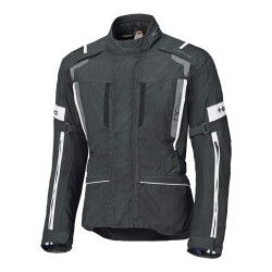 Held 4-Touring II Korumalı Kadın Motosiklet Montu (Geniş Beden) Siyah / Beyaz - 1