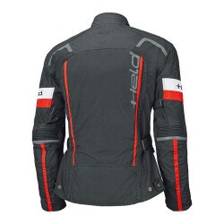 Held 4-Touring II Korumalı Motosiklet Montu Siyah / Kırmızı - Held (1)