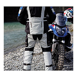 Held Carese 3 Adventure Korumalı Motosiklet Pantolonu Gri / Siyah - 3