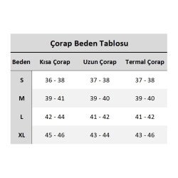 Held Cool-Dry Termal Uzun Çorap Siyah / Gri - 2