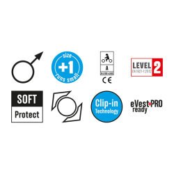 Held Safer SRX Sport Korumalı Motosiklet Montu Siyah / Kırmızı - 3