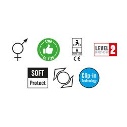 Held Zeffiro 3.0 Korumalı File Motosiklet Pantolonu (Geniş Beden) Siyah - 2